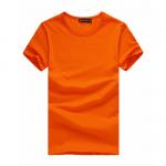 橙色文化衫定...